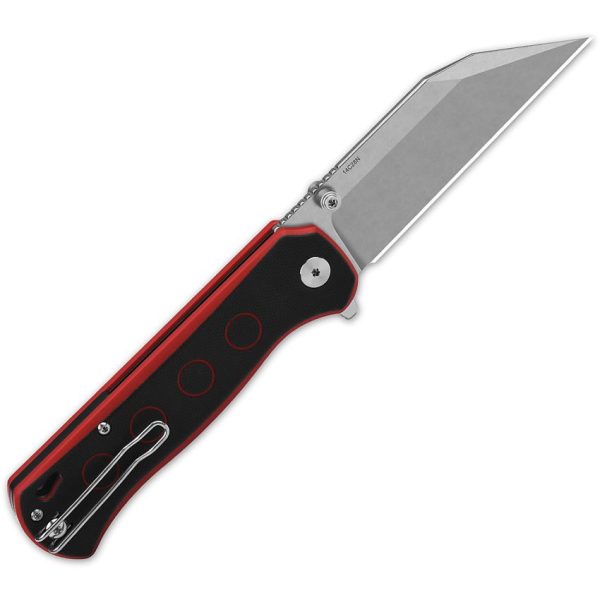 QSP Swordfish Button Lock Folding Knife 14C28N Stainless