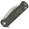 QSP Swordfish Button Lock Green Folding Knife 14C28N Stainless