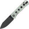 QS150E2.jpg QSP Canary Linerlock Jade G10 Black Blade