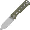 QSP Canary Linerlock Olive G10 Folding Knife