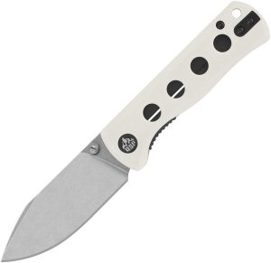 QSP Canary Linerlock White G10 Folding Knife