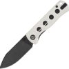 QS150G2.jpg QSP Canary Linerlock White G10 Black Blade