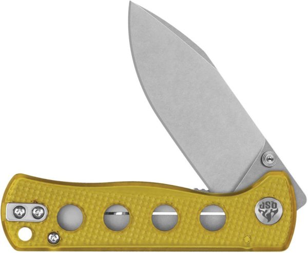 QSP Knife Canary Linerlock Ultem Drop Point