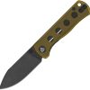 QSP Canary Linerlock Black Ultem 14C28N Folding Knife