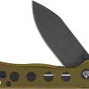 QSP Canary Linerlock Black Ultem 14C28N Folding Knife