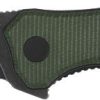 QSP Knife Walrus Linerlock D2 Green Canvas Micarta