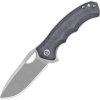 QSP Gorilla Linerlock Black Micarta Folding Knife 14C28N