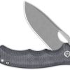 QSP Gorilla Linerlock Black Micarta Folding Knife 14C28N