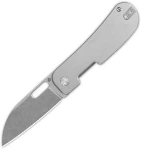 QSP Knife Variant PE Linerlock Titanium Folding Knife 14C28N
