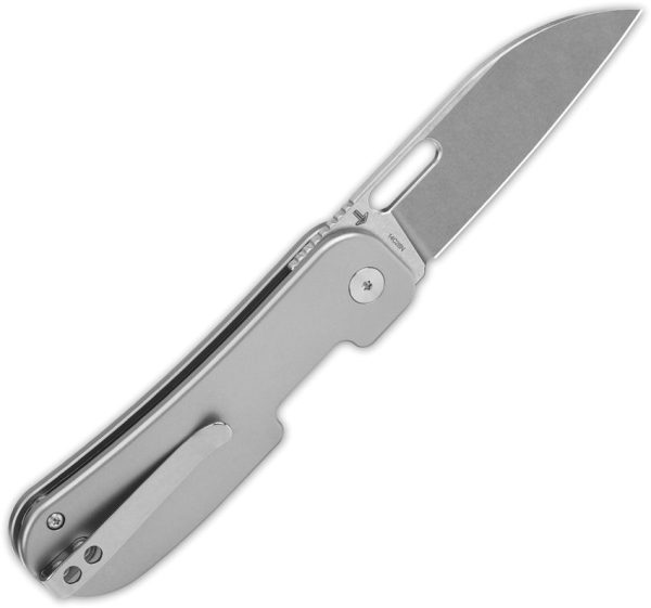 QSP Knife Variant PE Linerlock Titanium Folding Knife 14C28N