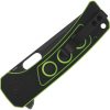 QSP Unicorn Button Lock Folding Knife 14C28N Neon G10