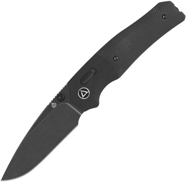 QSP Knife Vault Glyde Lock - Black Micarta 14C28N