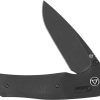 QSP Knife Vault Glyde Lock - Black Micarta 14C28N