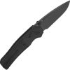 QSP Knife Vault Glyde Lock - Black Micarta 14C28N