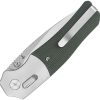 QSP Vault Glyde Lock Green Micarta Folding Knife 14C28N