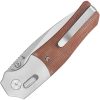 QSP Vault Glyde Lock Folding Knife Tan Micarta 14C28N