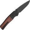 QSP Vault Glyde Lock Tan Micarta Folding Knife 14C28N
