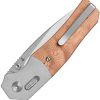 QSP Vault Glyde Lock Copper Foil Folding Knife 14C28N Sandvik
