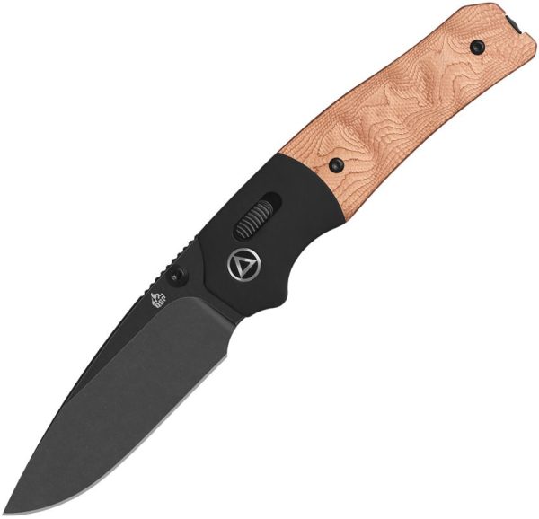 QSP Vault Glyde Lock Copper Foil Folding Knife 14C28N