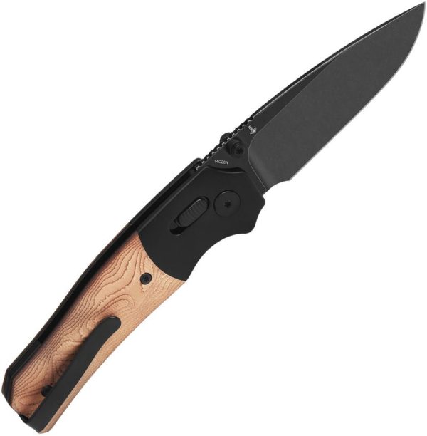QSP Vault Glyde Lock Copper Foil Folding Knife 14C28N