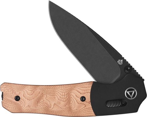 QSP Vault Glyde Lock Copper Foil Folding Knife 14C28N