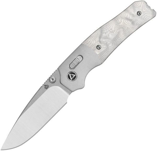 QSP Vault Glyde Lock Folding Knife 14C28N Aluminum Handle