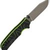Kali Button Lock Black/neon