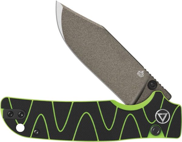 Kali Button Lock Black/neon