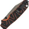 Kali Button Lock Black/org