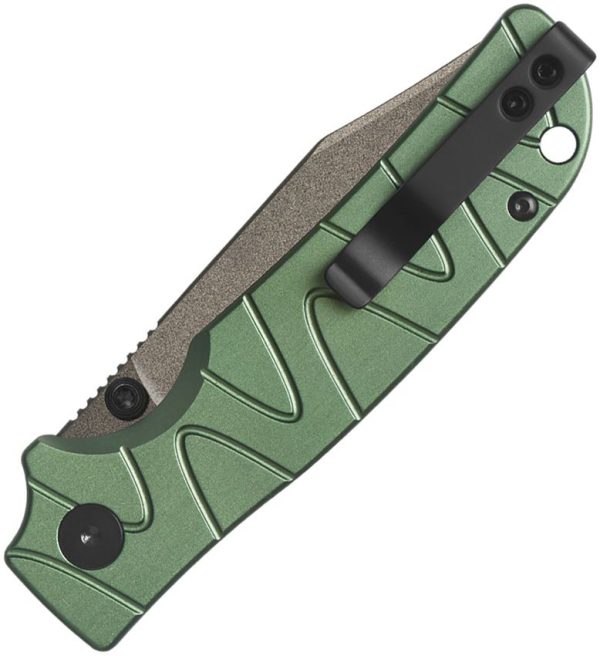 Kali Button Lock Green