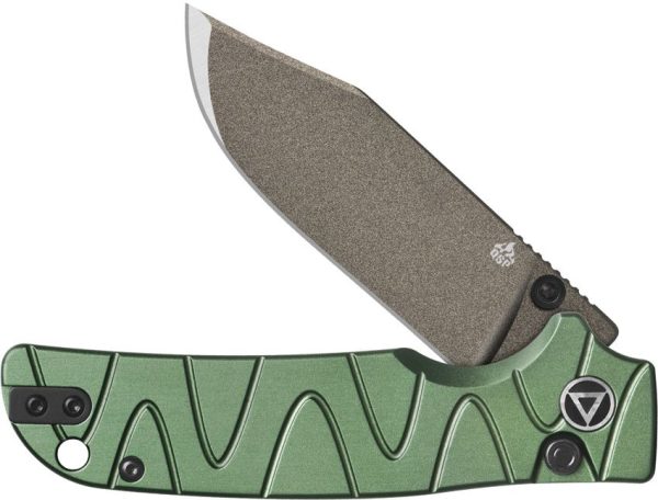 Kali Button Lock Green