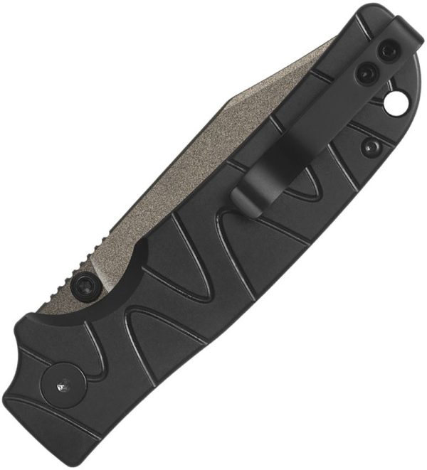 Kali Button Lock Black Al