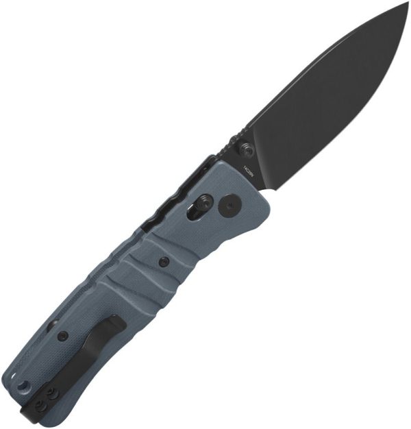 QSP Ripley Glyde Lock Gray G10 Folding Knife 14C28N Blade