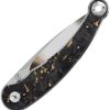 QS161A_add_01.jpg QSP Dolphin Linerlock Gold Carbon Fiber Folding Knife 14C28N