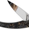 QS161A_add_02.jpg QSP Dolphin Linerlock Gold Carbon Fiber Folding Knife 14C28N