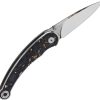 QS161A_add_03.jpg QSP Dolphin Linerlock Gold Carbon Fiber Folding Knife 14C28N