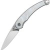 QS161C.jpg QSP Dolphin Linerlock Pearl Folding Knife 14C28N Spear Blade