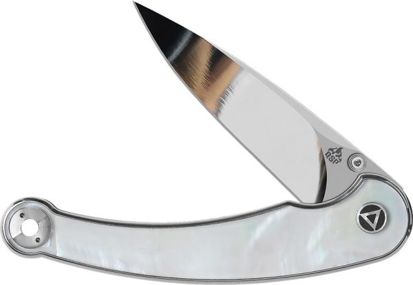 QS161C_add_03.jpg QSP Dolphin Linerlock Pearl Folding Knife 14C28N Spear Blade