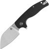 QS163A1.jpg QSP Chefmaster Linerlock Black G10 Folding Knife 14C28N
