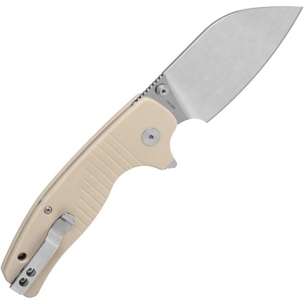 QSP Chefmaster Linerlock Ivory 14C28N Folding Knife