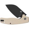 QSP Chefmaster Ivory G10 Folding Knife 14C28N Wharncliffe
