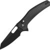 QS164A2.jpg QSP Emu Glyde Lock Folding Knife 14C28N Black Micarta