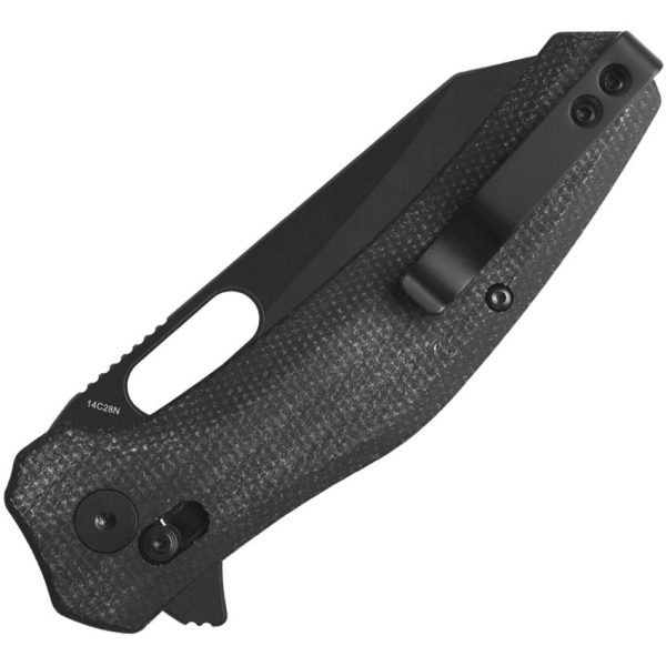 QS164A2_add_01.jpg QSP Emu Glyde Lock Folding Knife 14C28N Black Micarta