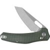 QSP Emu Glyde Lock Green Micarta Folding Knife 14C28N