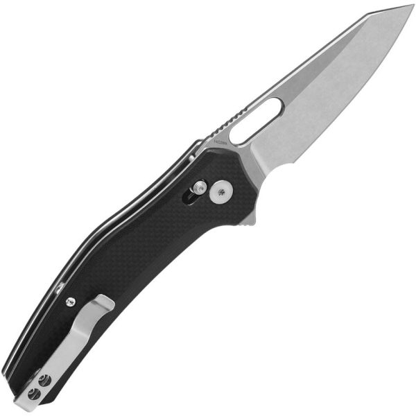 QSP Emu Glyde Lock Folding Knife 14C28N Sandvik Black G10