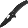 QSP Emu Glyde Lock Black G10 Folding Knife 14C28N Blade