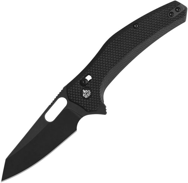QSP Emu Glyde Lock Black G10 Folding Knife 14C28N Blade