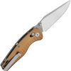 QSP Reptile Glyde Lock Folding Knife 14C28N Champagne Aluminum