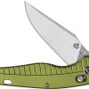 QSP Reptile OD Green 14C28N Folding Knife Glyde Lock