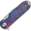 QSP Nebula Linerlock Wood 14C28N Stainless Folding Knife